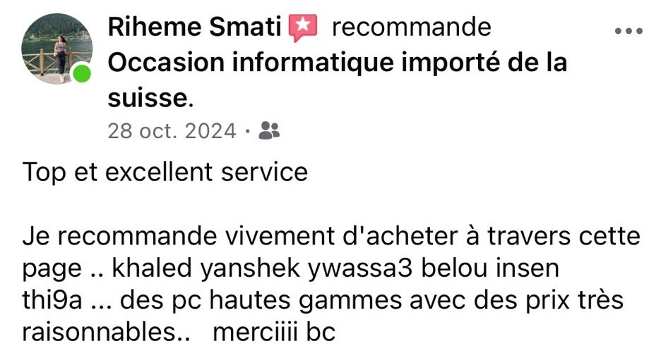 Capture d'écran - Client satisfait 5