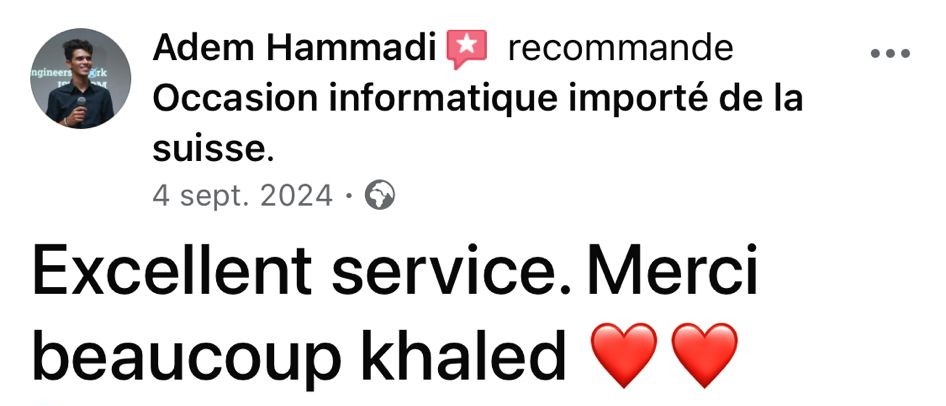 Capture d'écran - Client satisfait 8